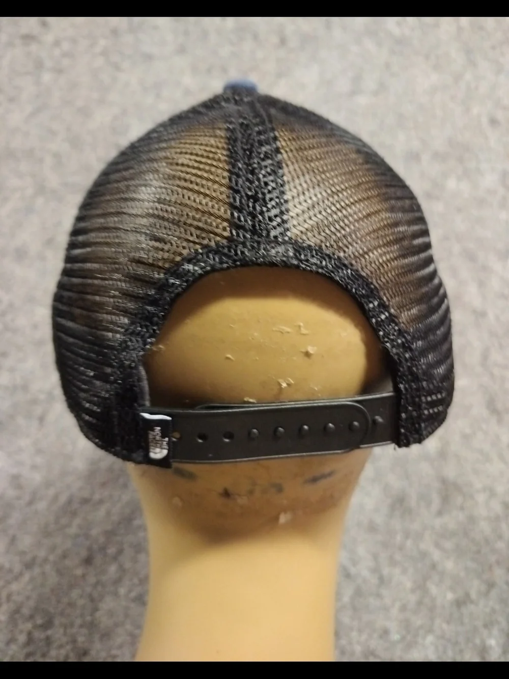 The North Face Blue Crown Black Brim Baseball Hat